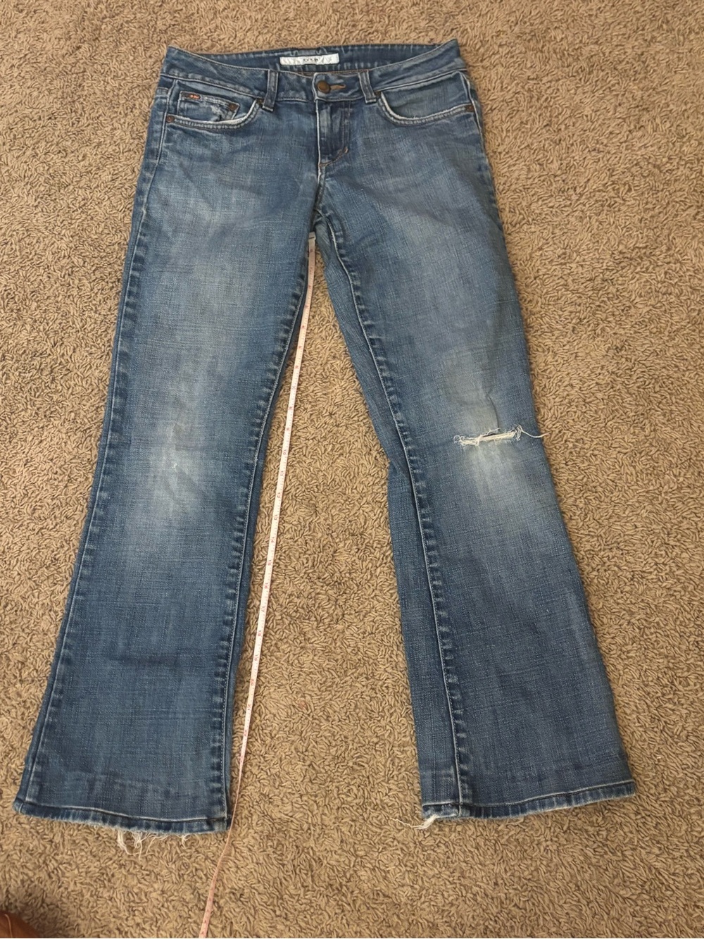 1 hr sale Joes Jeans vintage distressed wash bootcut jeans like new-worn 3x
